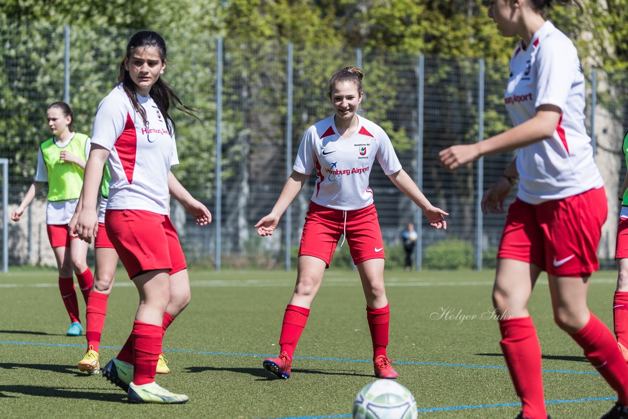 Bild 104 - wCJ Germania Schnelsen - Walddoerfer SV : Ergebnis: 0:6